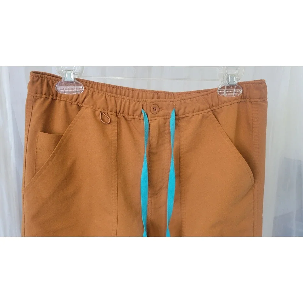 Figs Technical Collection Men's Size Small Scrub Pants - Terracotta